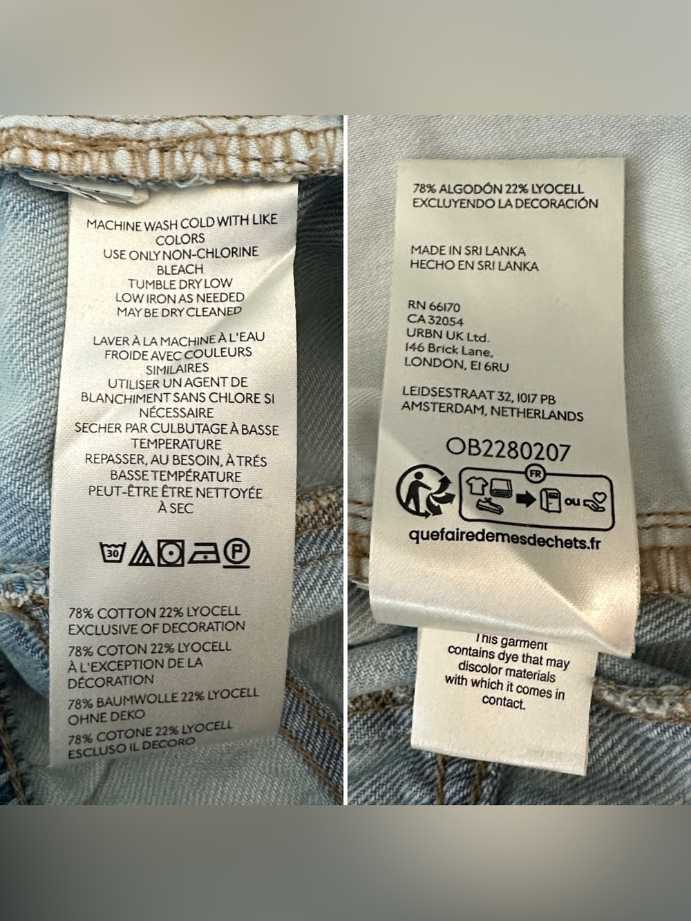 Anthropologie Pilcro Adi Mid-Rise Flare Ditsy Jeans, Size S - Picture 12 of 13